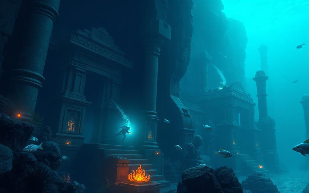 DEEP RUINS game artwork