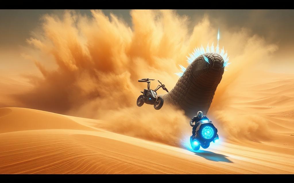 SAND HUNTER game artwork